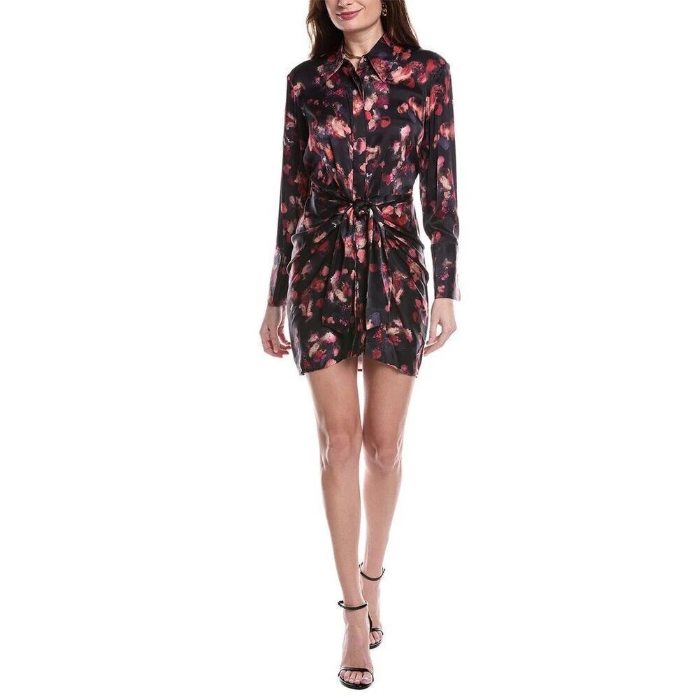 A.L.C Mia Silk blend shirt dress